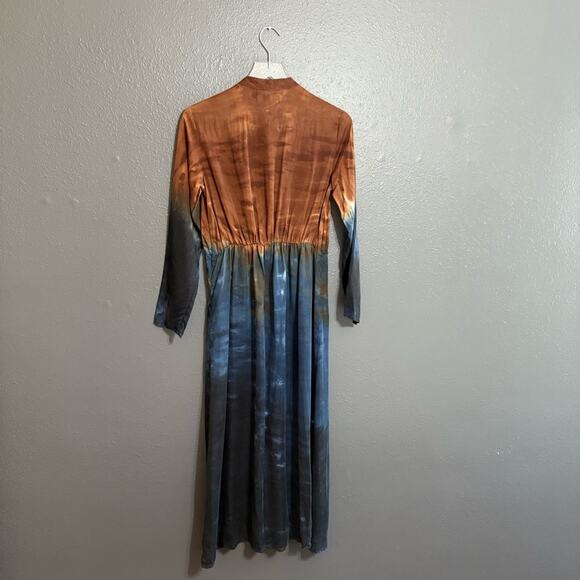 Anthropologie Cloth & Stone Tye-Dye Maxi Dress Size XS - Picture 4 of 8